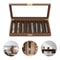 Walnut Knife Display Case And Knife Storage Box For Collectible Knives 0