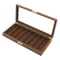 Walnut Knife Display Case And Knife Storage Box For Collectible Knives 6