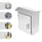 Stainless Steel Wall Mount Electrical Junction Box IPX4 Weather Resistant Enclosure 4