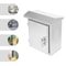 Stainless Steel Wall Mount Electrical Junction Box IPX4 Weather Resistant Enclosure 4