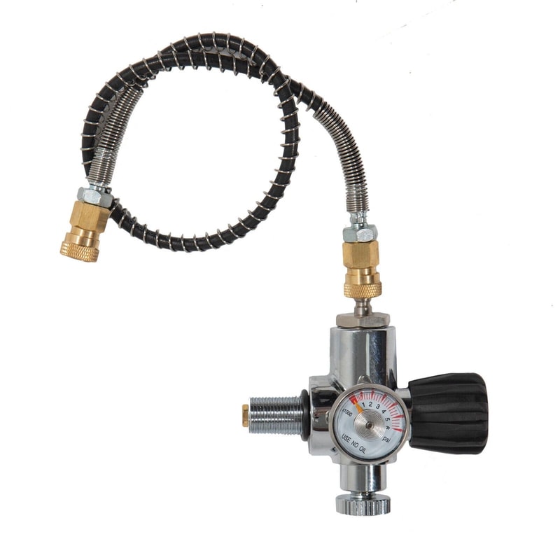 PSI PCP Fill Station Hose With Valve Regulator For SCBA And Scuba Air Tanks 8