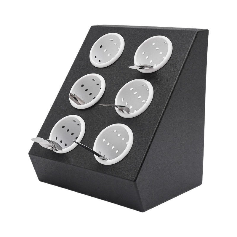 Countertop Kitchen Cutlery Holder And Utensil Storage Rack 9