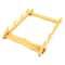 4 Tier Wall Mount Wooden Gun Rack Natural Finish Rifle And Shotgun Display Shelf 9
