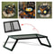 Foldable Camping Grill Grate Portable Fire Pit Cooking Stand 1