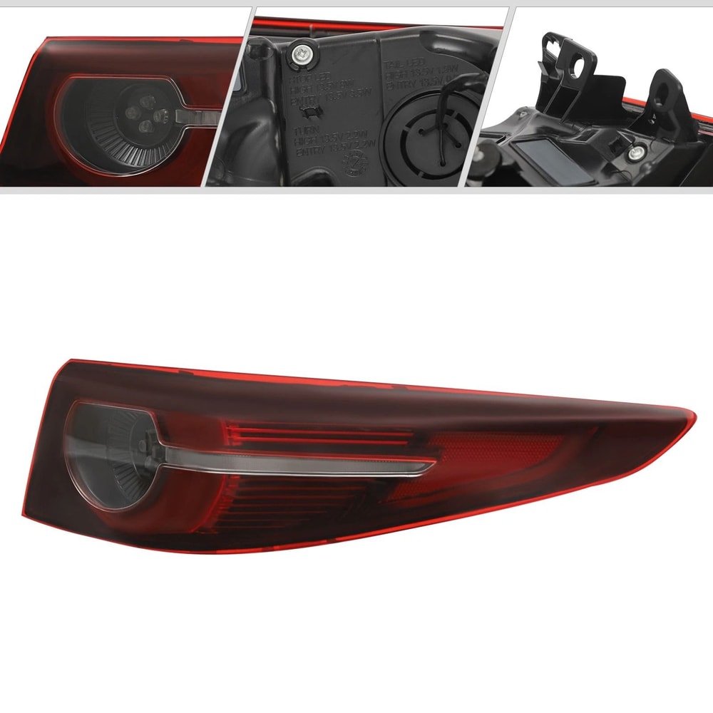 LED Right Outer Tail Light For Mazda Axela Sedan Brake Lamp 6