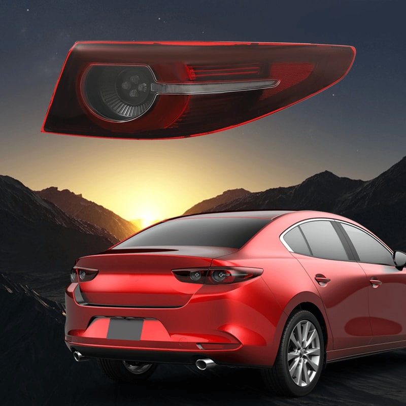 LED Right Outer Tail Light For Mazda Axela Sedan Brake Lamp 0