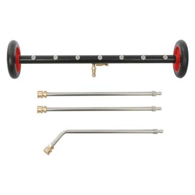 2 In 1 Undercarriage Pressure Washer Attachment And Water Broom 1