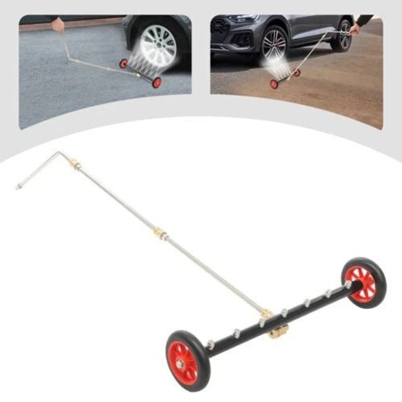 2 In 1 Undercarriage Pressure Washer Attachment And Water Broom 9
