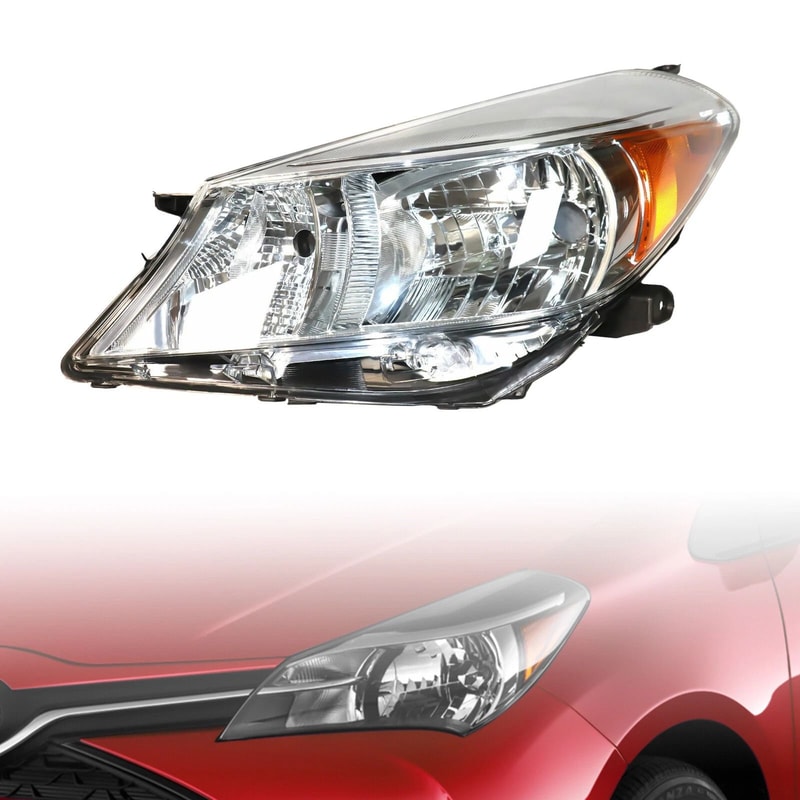 Toyota Yaris Left Driver Side Headlight Assembly Halogen Headlamp 0