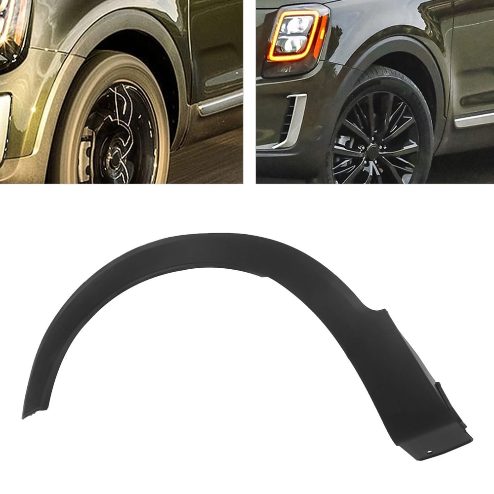 Kia Telluride Front Left Fender Trim Driver Side Black Molding 9