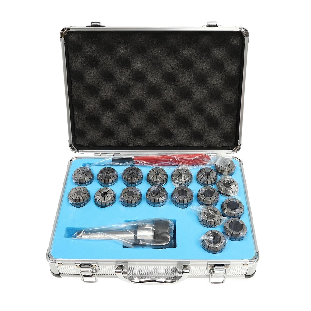 ER32 Collet Set Shank Chuck Tools With Storage Box For Milling Lathe Drilling 7