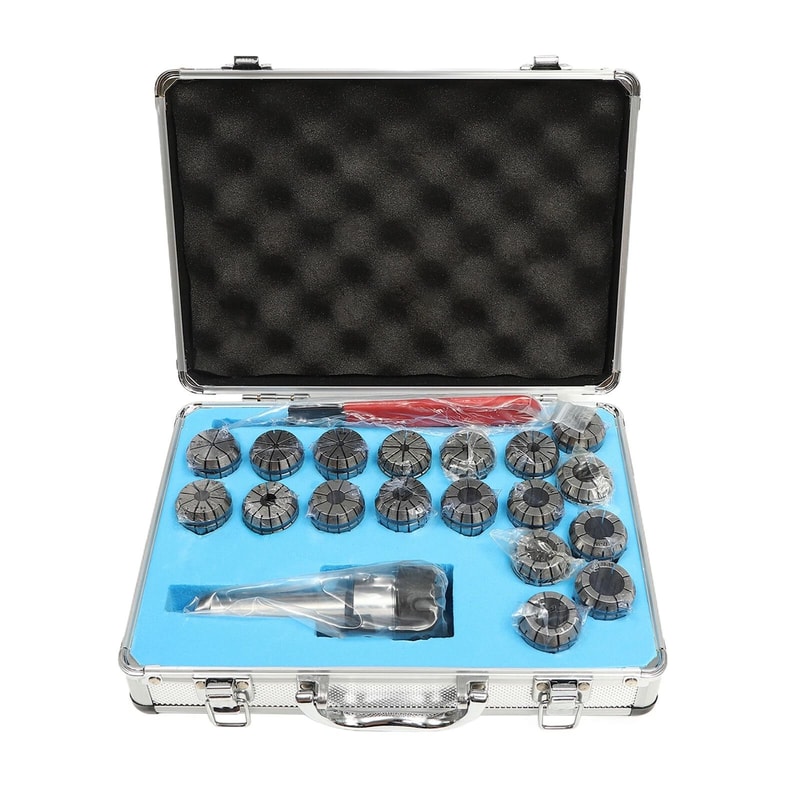 ER32 Collet Set Shank Chuck Tools With Storage Box For Milling Lathe Drilling 7