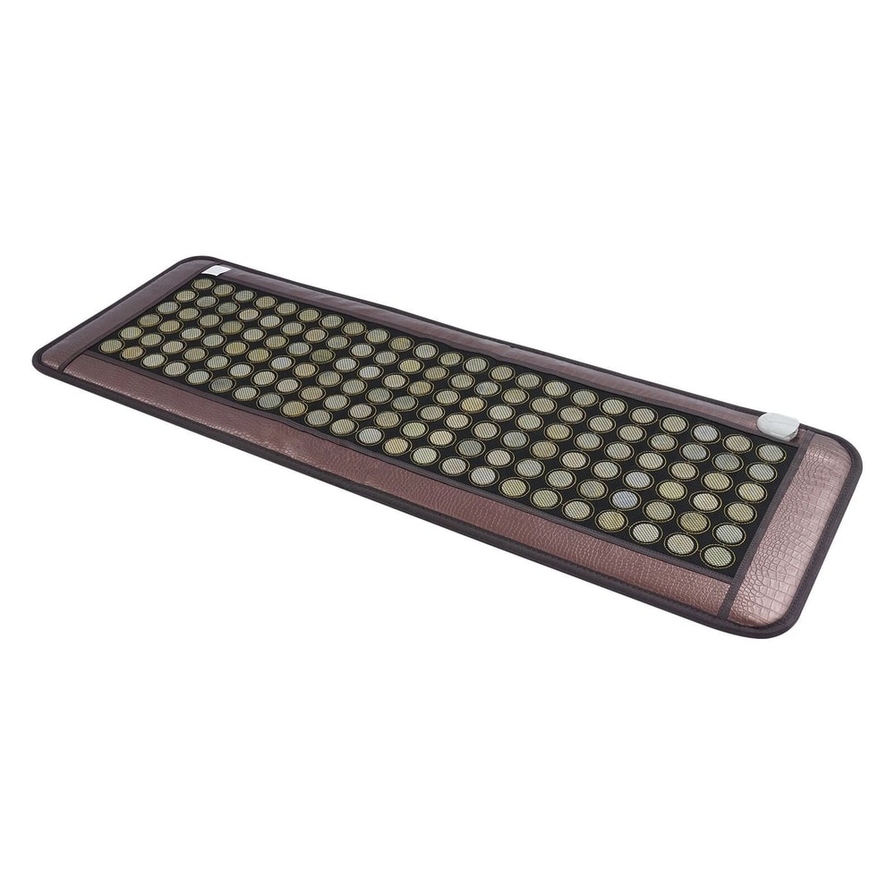 Natural Jade Tourmaline Far Infrared Heating Pad Full Body Therapy Mat 3