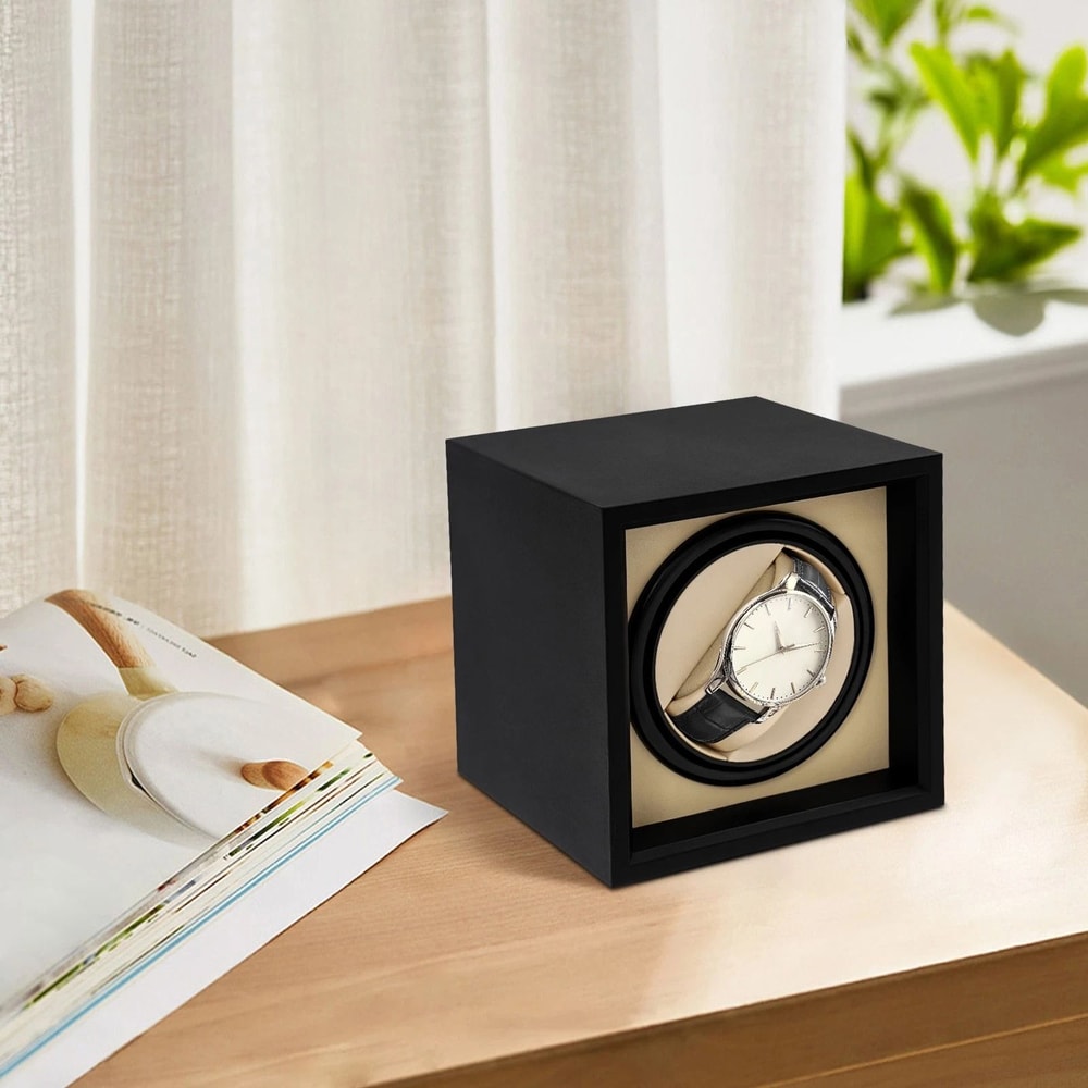 Silent Direction Automatic Watch Winder Display Box And Storage Case 2