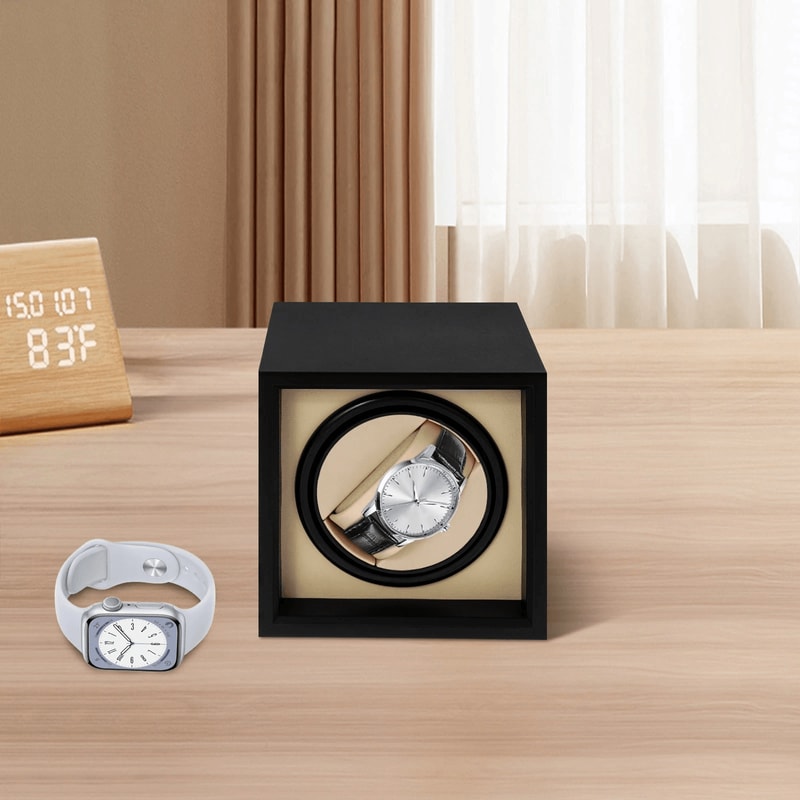 Silent Direction Automatic Watch Winder Display Box And Storage Case 0