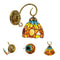 Tiffany Style Stained Glass Wall Sconce Lamp Vintage Indoor E26 Wall Light 2