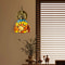 Tiffany Style Stained Glass Wall Sconce Lamp Vintage Indoor E26 Wall Light 17