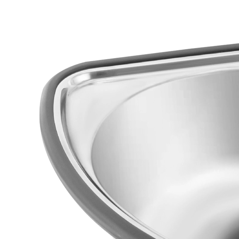 Space Saving Stainless Steel Corner Sink With Faucet For Bar RV And Small Kitchen 11