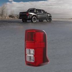 mitsubishi triton right outer halogen tail light brake lamp