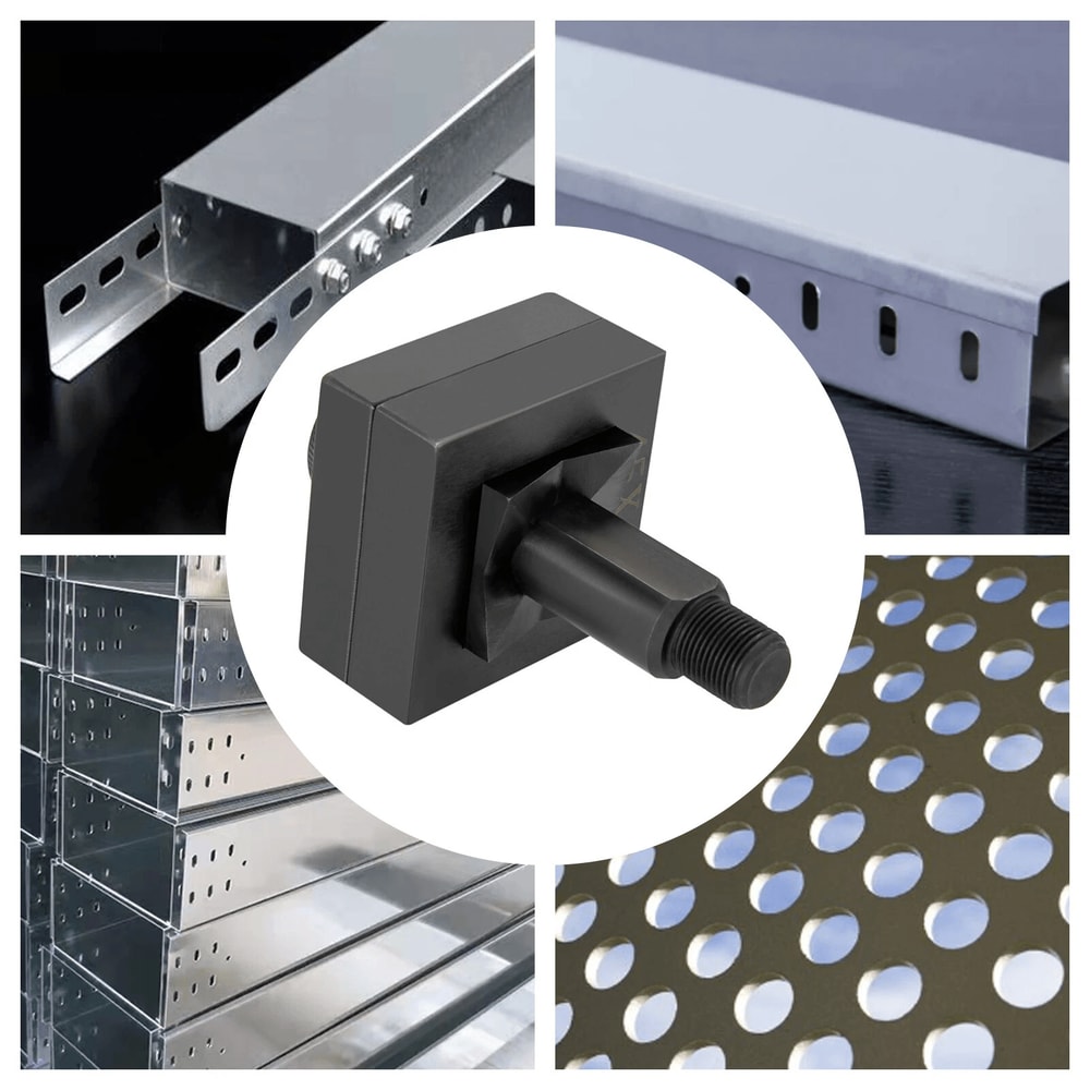 Square Hydraulic Hole Punch Die For Sheet Metal And Electrical Panels 15