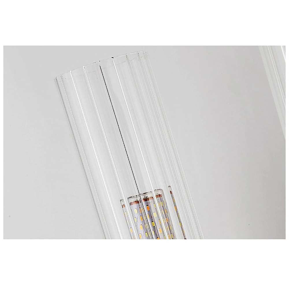 Modern Gold Wall Sconce With Glass Lampshade For Bedroom Hallway 7