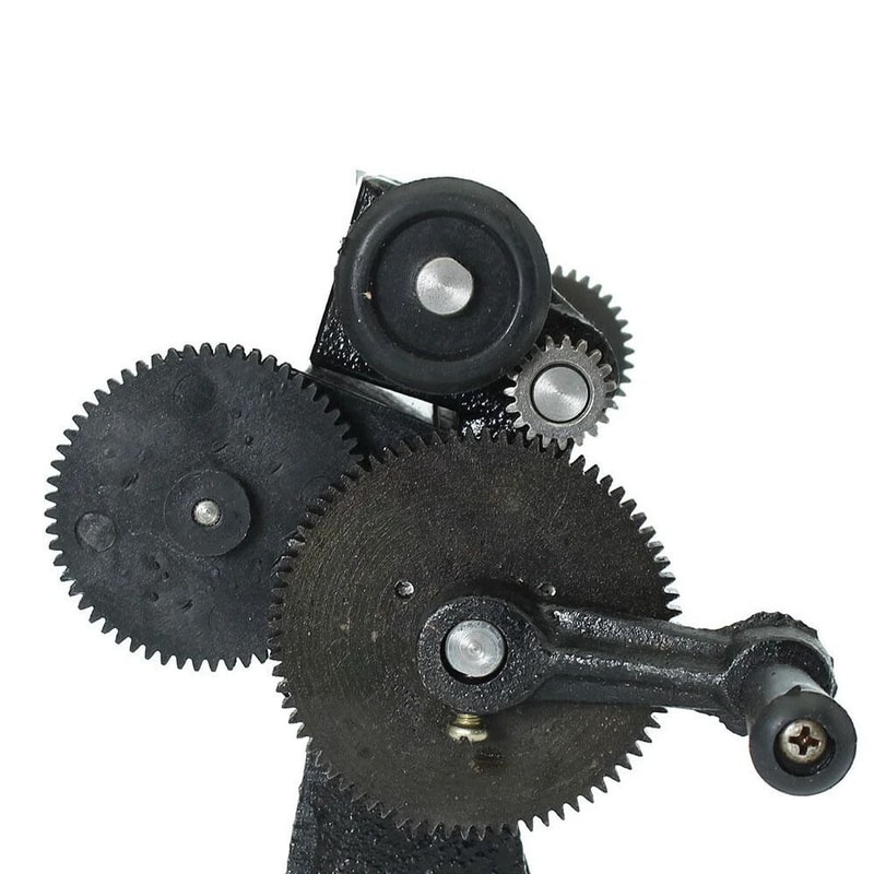 Manual Coil Winding Machine With Counter For Motor And Spring Winding 7