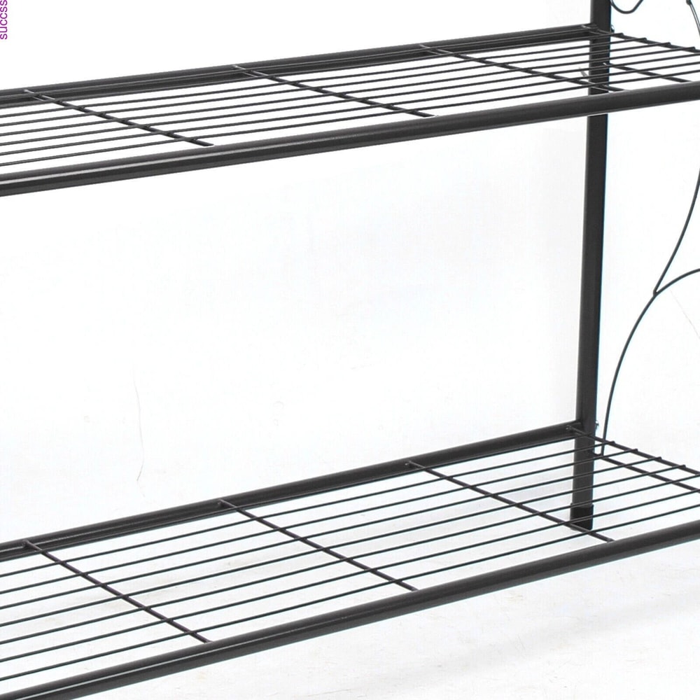 3 Tier Metal Plant Stand Indoor Outdoor Flower Pot Rack 2
