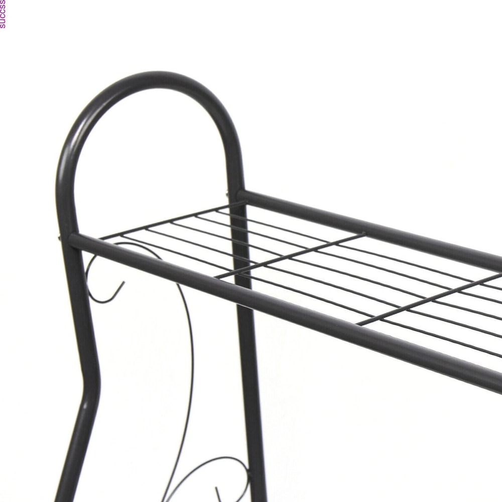 3 Tier Metal Plant Stand Indoor Outdoor Flower Pot Rack 3