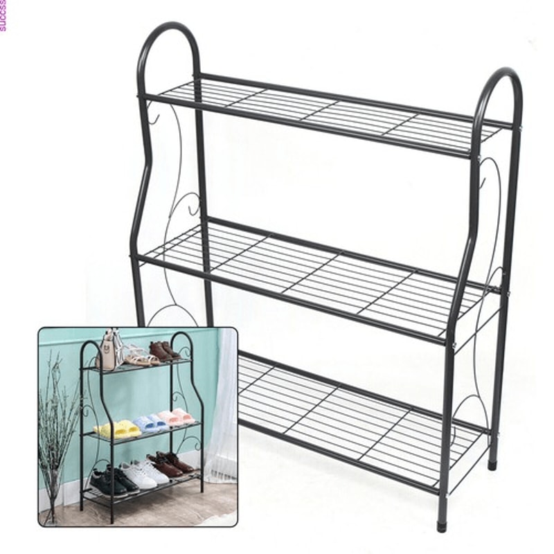 3 Tier Metal Plant Stand Indoor Outdoor Flower Pot Rack 6