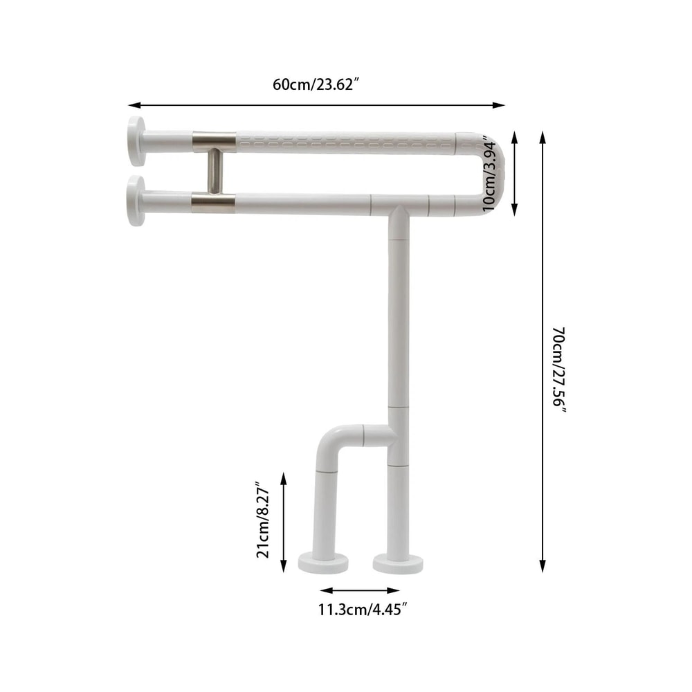 Bathroom Safety Rail Toilet Grab Bar With Handicap Handrail Support 17