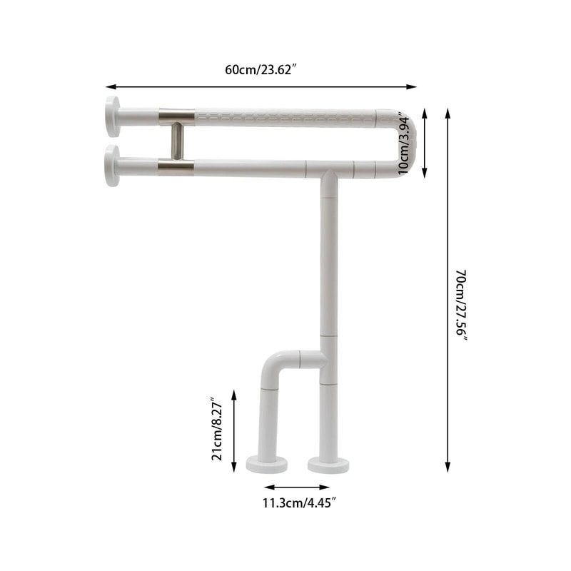 Bathroom Safety Rail Toilet Grab Bar With Handicap Handrail Support 17