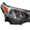 Toyota RAV4 Passenger Side Headlight Assembly Clear Lens Chrome Housing 3