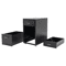 Mobile 3 Drawer File Cabinet With Lock For Home Office Storage 1