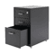 Mobile 3 Drawer File Cabinet With Lock For Home Office Storage 3