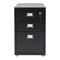 Mobile 3 Drawer File Cabinet With Lock For Home Office Storage 5