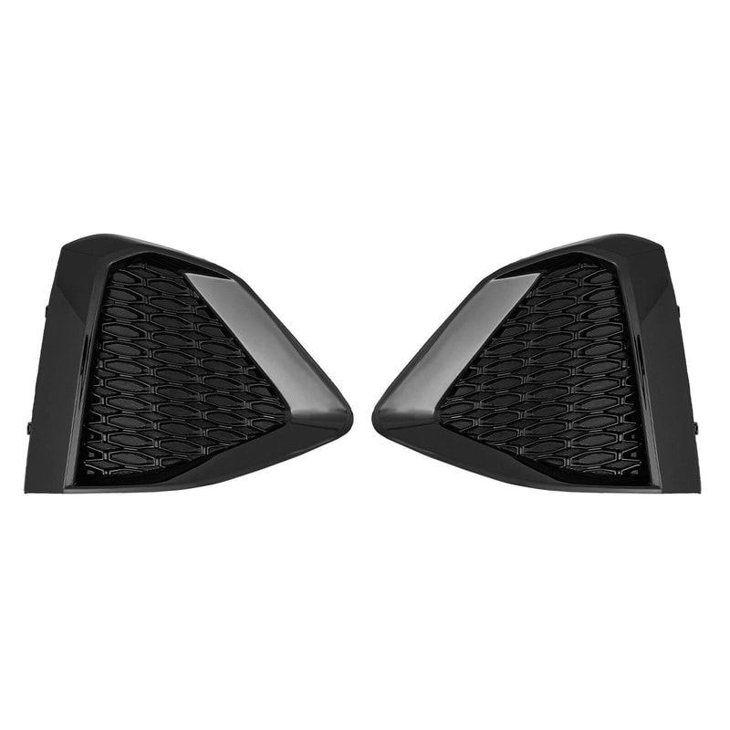Pair LH RH Fog Light Covers For Nissan Maxima Front Bumper Trim 1
