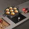7 Hole Cast Iron Breakfast Pan Non Stick Omelette Egg Pancake Maker 0