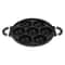 7 Hole Cast Iron Breakfast Pan Non Stick Omelette Egg Pancake Maker 10