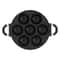 7 Hole Cast Iron Breakfast Pan Non Stick Omelette Egg Pancake Maker 13