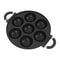7 Hole Cast Iron Breakfast Pan Non Stick Omelette Egg Pancake Maker 15
