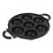 7 Hole Cast Iron Breakfast Pan Non Stick Omelette Egg Pancake Maker 18