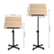 Portable 360 Adjustable Podium Stand With Laptop Holder For Teaching Presentations 7