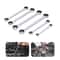 Extra Long Ratcheting Wrench Set Metric Double Box End Spanners 4
