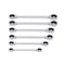 Extra Long Ratcheting Wrench Set Metric Double Box End Spanners 5