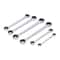 Extra Long Ratcheting Wrench Set Metric Double Box End Spanners 8