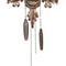 Vintage Style Black Forest Wooden Hunter Cuckoo Wall Clock 3