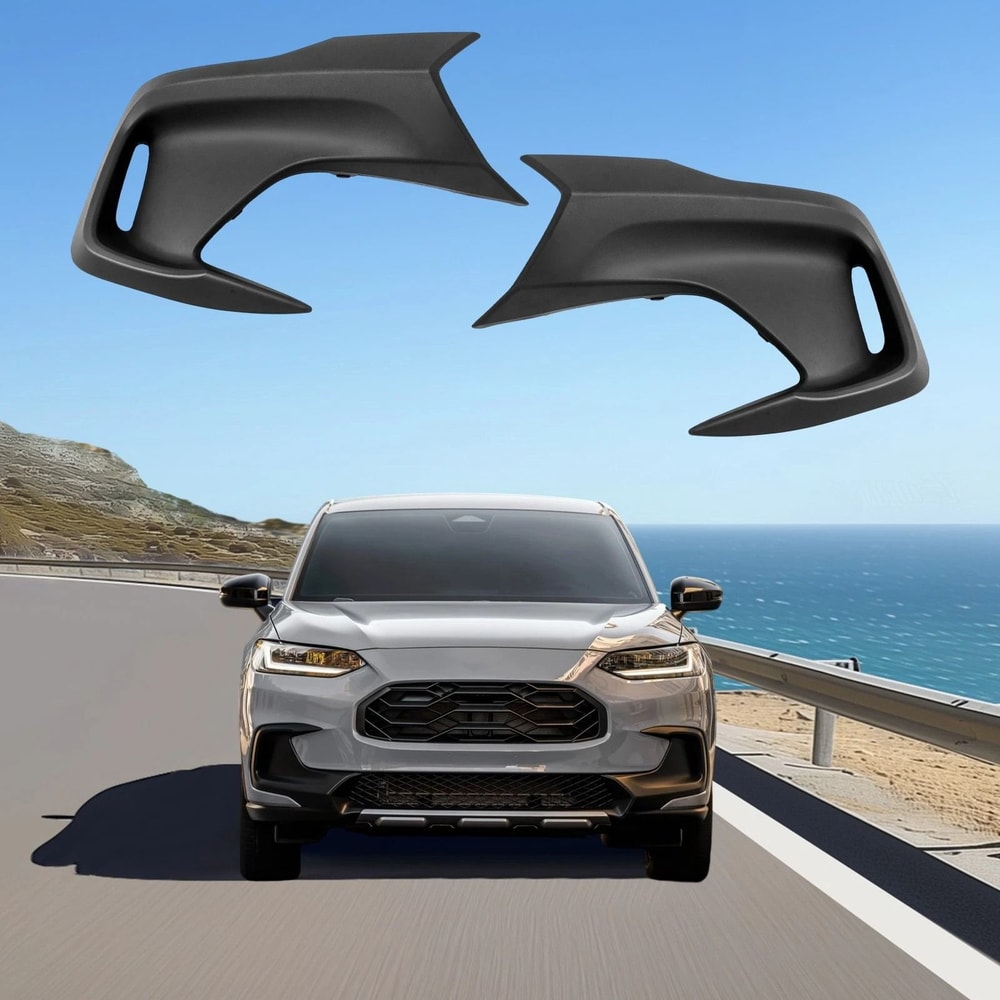 Honda HR V Fog Light Cover Set Left Right Plastic Front Bumper Bezels 7