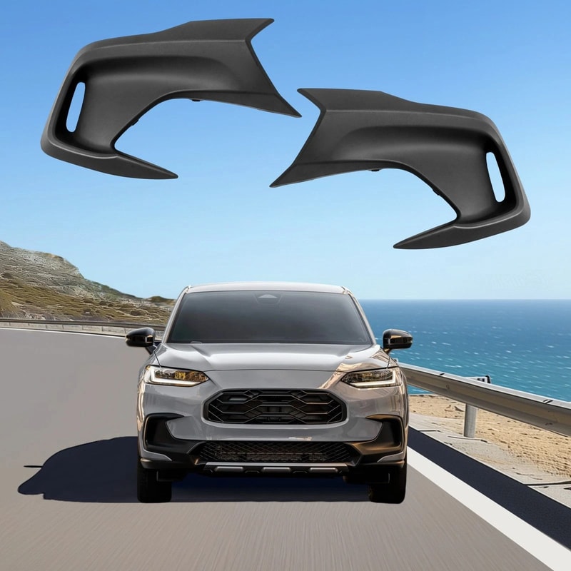 Honda HR V Fog Light Cover Set Left Right Plastic Front Bumper Bezels 7