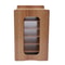 7 Tier Desk File Organizer Wooden A4 Letter Tray For Office Document Storage 3