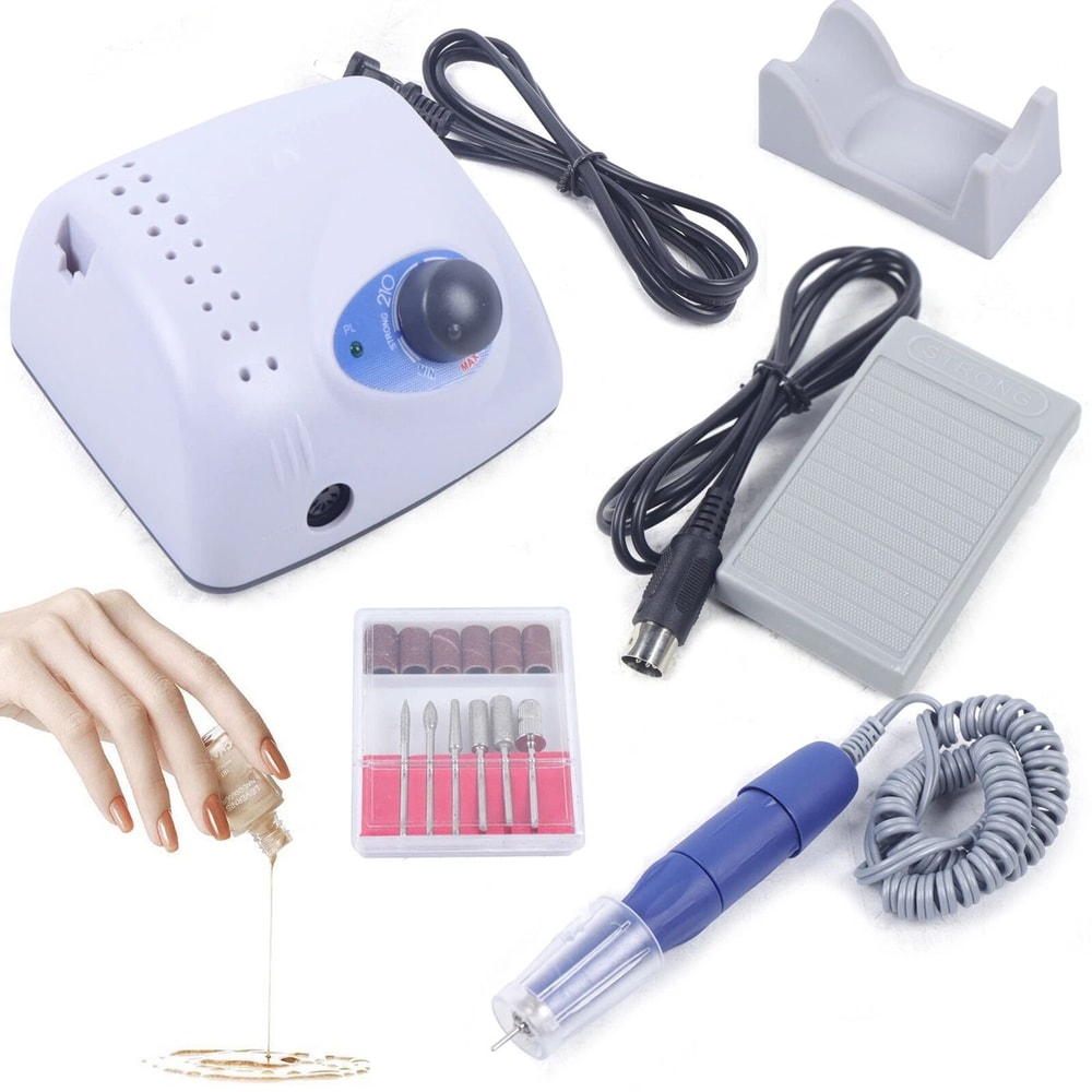 Strong Professional Nail Drill Electric Manicure Machine RPM 0